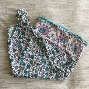 Fashion Fuse Cotton Elephant Top Sz M